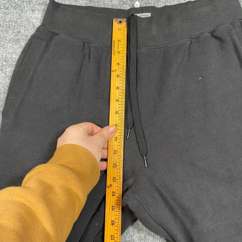 Champion Mens Black Premium Fleece Jogger Sweatpants P7056 Drawstring New